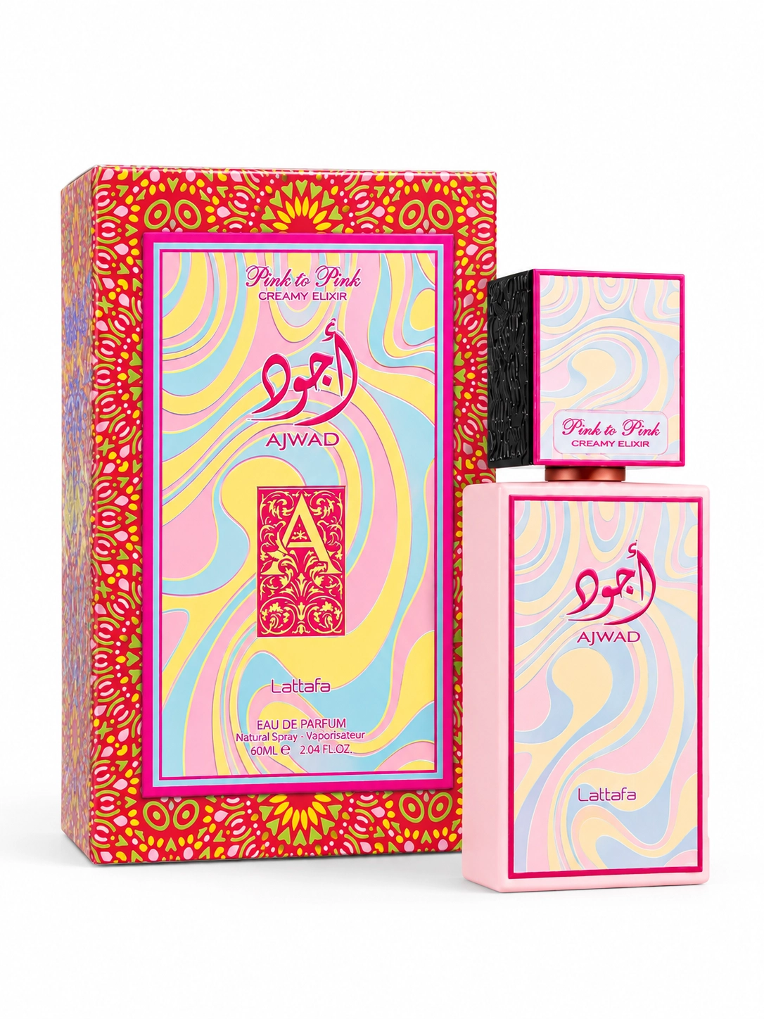Lattafa Ajwad Pink to Pink Creamy Elixir – 60ml